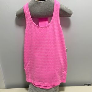 Lululemon, training top, size 8, color pink, wore once
